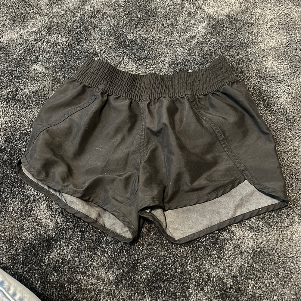 Loose workout shorts
